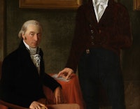 Portrait d’amitié des artistes François Wynckelman, Franciscus van der Donckt et Joseph Odevaere