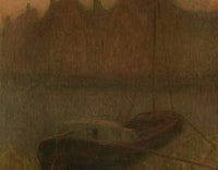 Barque sur le Canal (matin)