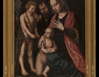 Sainte Famille avec saint Jean-Baptiste
