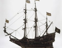 Model van het schip De Maagd van Gent