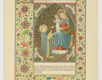 Image pieuse « Regina sacratissimi Rosarii »
