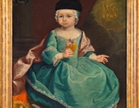 Portrait de dévotion du fils d'Aybert-Josephe Van Huerne