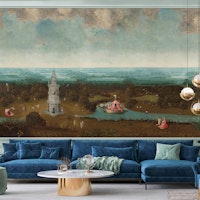 Panoramabehang Bosch Atelier Billiet render Musea Brugge