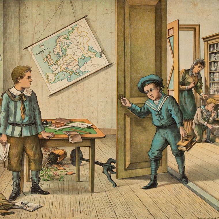 Verborgen parels uit de collectie: schoolplaat of schoolpraat? | Verhuisblog